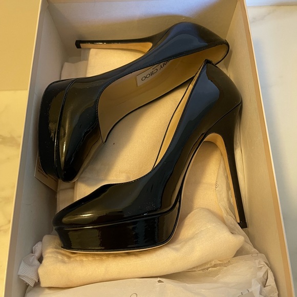 Jimmy Choo Alex patent leather platform pump - Picture 2 of 4
